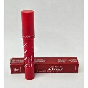 Younique Moodstruck Red Peppermint Lip Exfoliator .10oz New in Box